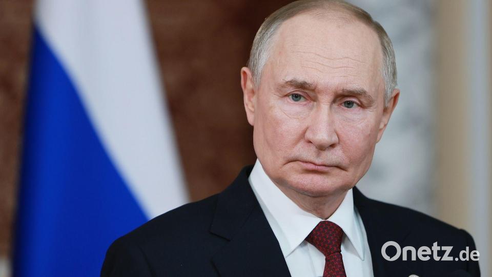 Putin hat unerwartet mit Trump telefoniert. (Archivbild) Bild: Vladimir Smirnov/Pool Sputnik Kremlin/AP/dpa