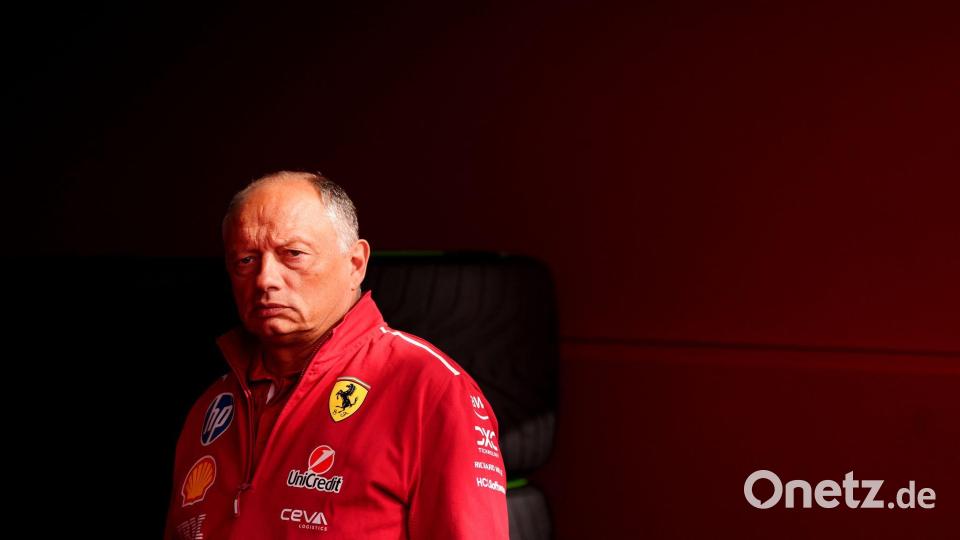 Wie sicher ist der Job von Fred Vasseur? Bild: Bradley Collyer/PA Wire/dpa