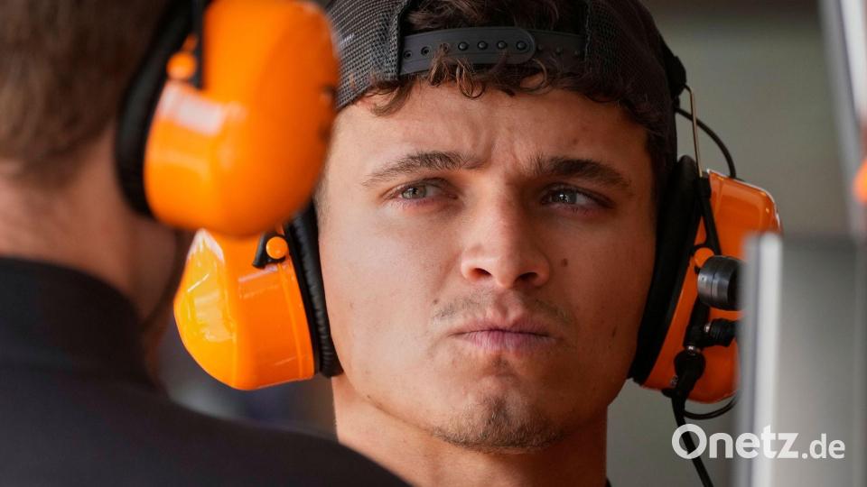 Das Manöver von Lando Norris in Singapur hat Folgen. (Archivbild) Bild: Darko Bandic/AP/dpa