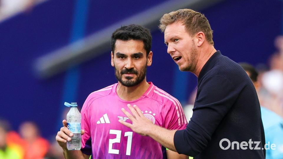 Sieht den Fall Sané anders als sein Ex-Trainer: Ilkay Gündogan. Bild: Christian Charisius/dpa