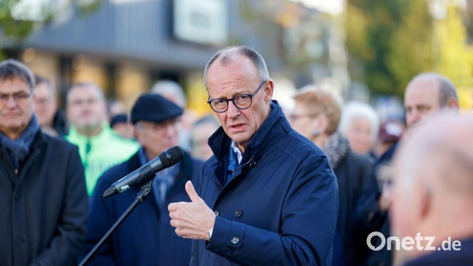 CDU-Chef Merz zieht eine rote Linie: Mit ihm als Parteivorsitzenden gibt es keine Zusammenarbeit mit der AfD. Bild: Thomas Banneyer/dpa