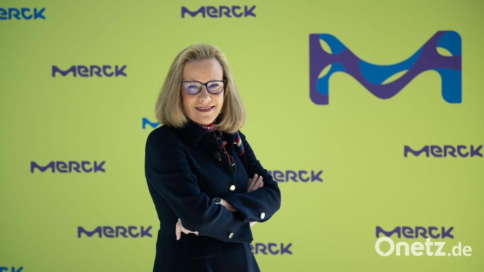 Merck-Chefin Belén Garijo war 2024 laut Studie die bestbezahlte Managerin (Archivbild) Bild: Arne Dedert/dpa