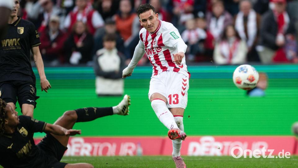 Sein Trainer will den Hype um El Mala nicht bremsen, sieht aber noch viel Arbeit beim Talent. Bild: Marius Becker/dpa
