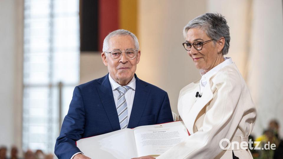 Historiker Karl Schlögel erhält den Friedenspreis des Deutschen Buchhandels Bild: Hannes P. Albert/dpa pool/dpa