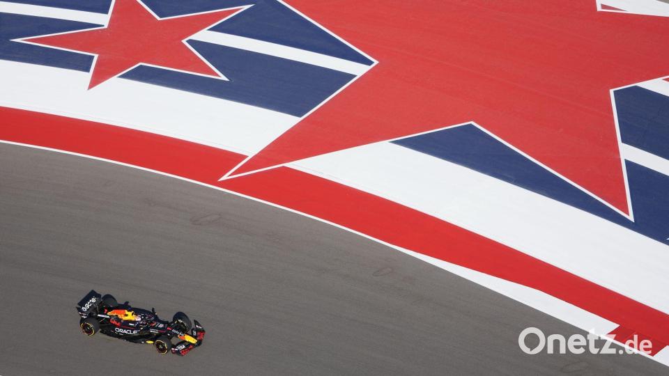 Max Verstappen lässt der Konkurrenz keine Chance. Bild: Nick Didlick/AP/dpa