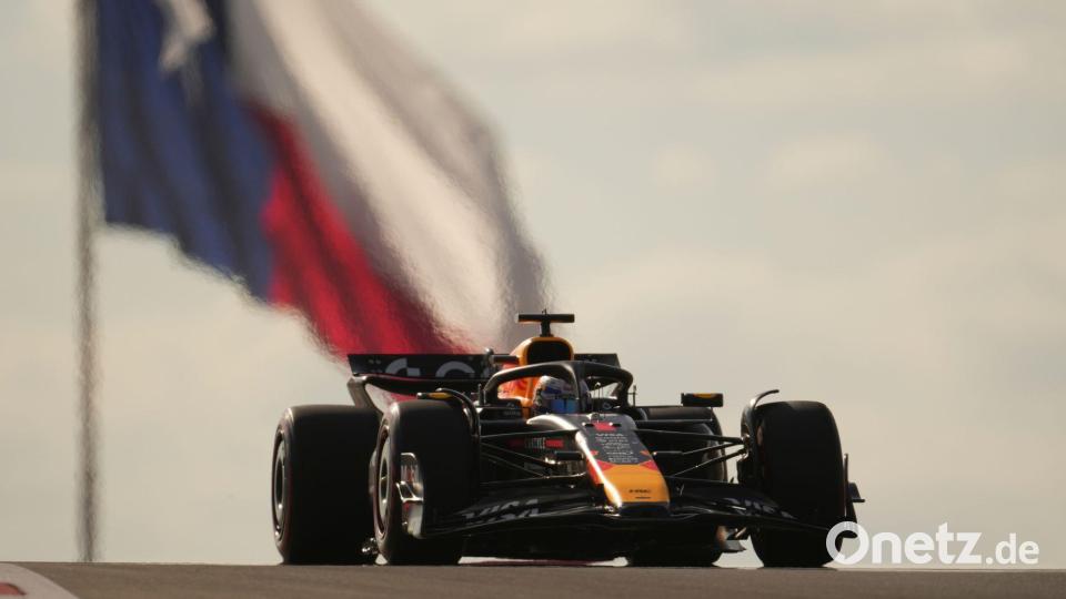 Red-Bull-Pilot Max Verstappen aus den Niederlanden steuert sein Auto während der Qualifikation zum Großen Preis der USA. Bild: Eric Gay/AP/dpa