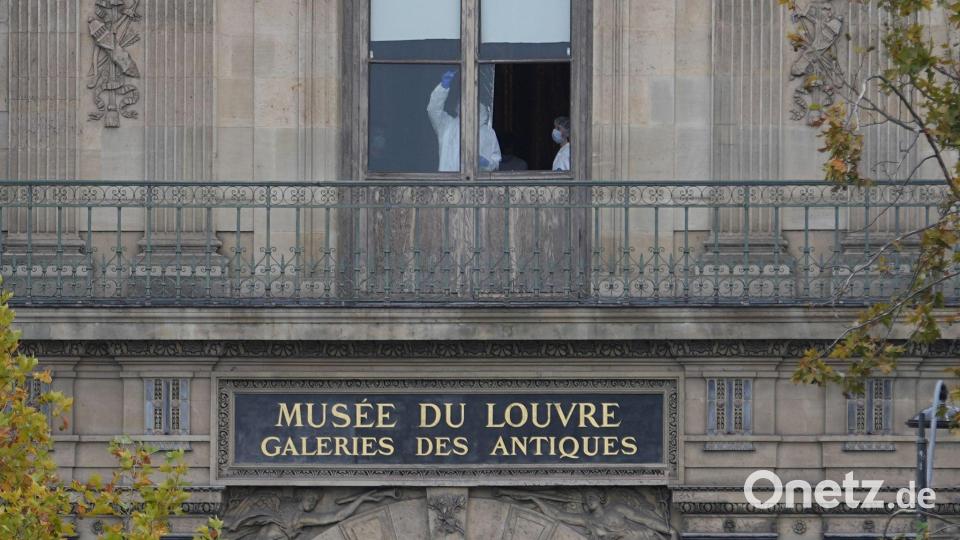 Die Einbrecher drangen über ein Fenster im ersten Stock in das Museum ein. Bild: Thibault Camus/AP/dpa