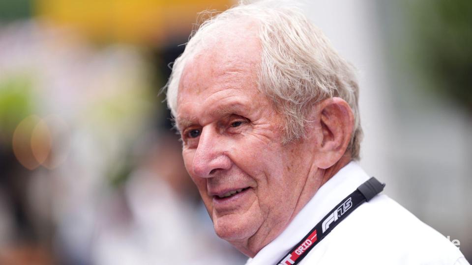 Red Bulls Motorsportberater Helmut Marko hat wieder gut lachen. Bild: Bradley Collyer/PA Wire/dpa