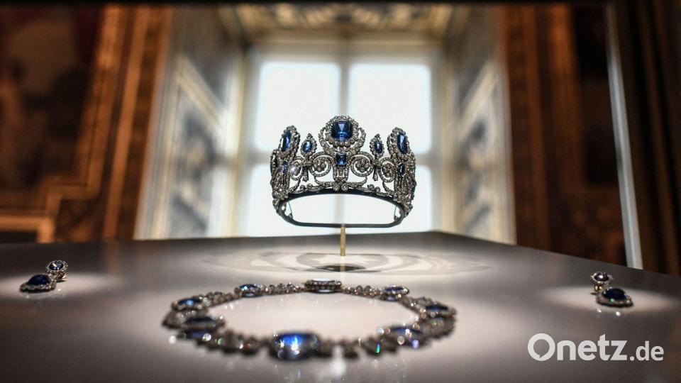 Die Einbrecher hatten es auf Frankreichs Kronjuwelen abgesehen (Archivbild). Bild: Stephane De Sakutin/AFP/dpa