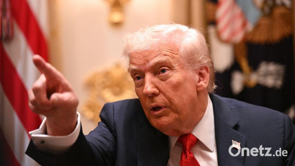 Trump geht von Rebellen innerhalb der Hamas aus. Bild: Lukas Coch/AAP/dpa