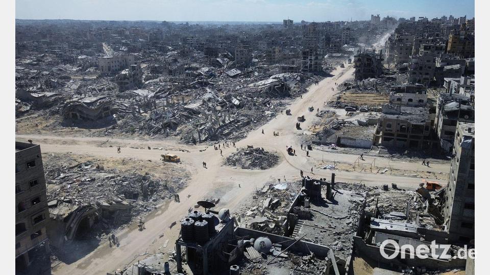 Im Gazastreifen soll es wieder Tote durch israelisches Feuer gegeben haben. (Symbolbild) Bild: Uncredited/AP/dpa