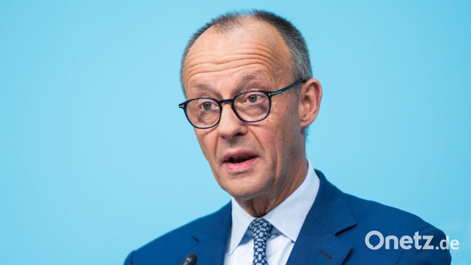 CDU-Chef Merz will seine Partei bei allen fünf Landtagswahlen im nächsten Jahr zur stärksten Partei machen. Bild: Christophe Gateau/dpa