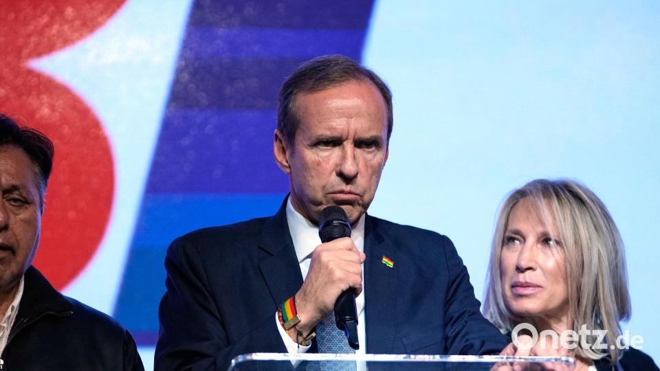 Gegenkandidat Jorge „Tuto“ Quiroga hat die Stichwahl verloren. Bild: Juan Karita/AP/dpa