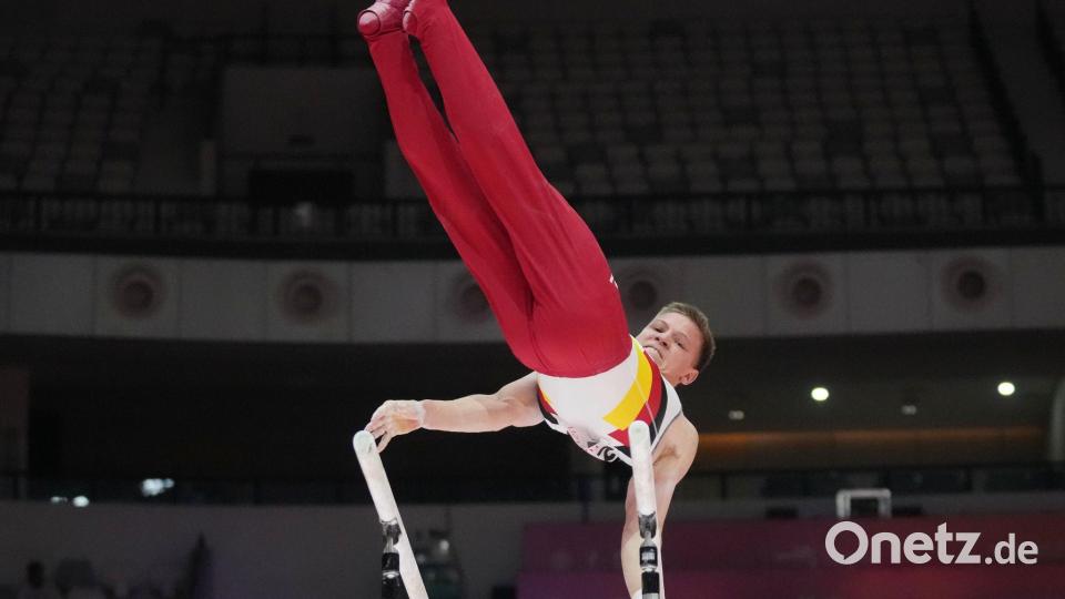 Gabriel Eichhorn schlug sich wacker. Bild: Dita Alangkara/AP/dpa