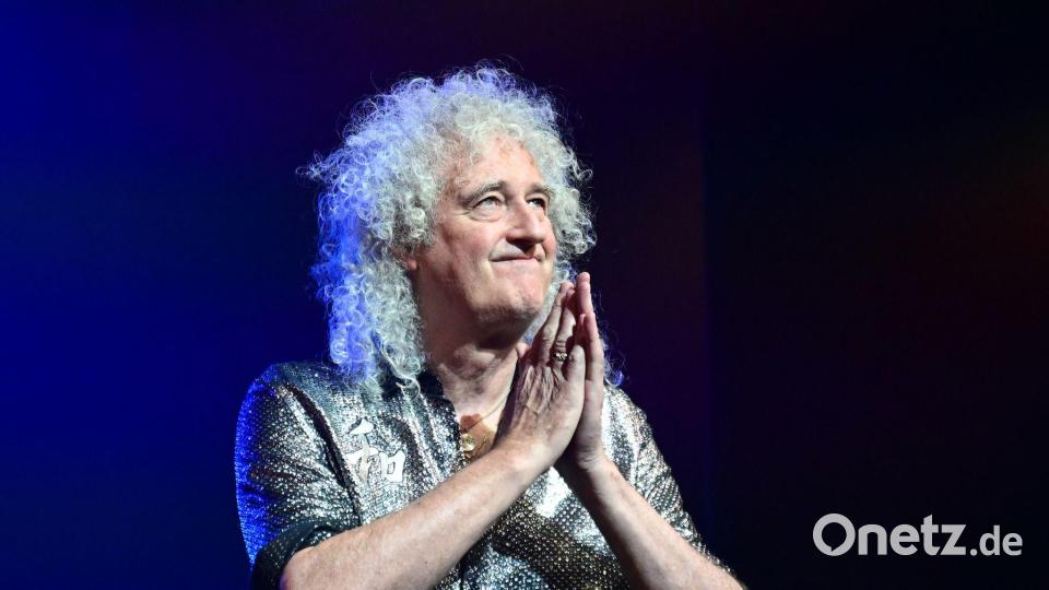 Queen war nicht nur Freddie Mercury: Brian May selbst schrieb viele berühmte Songs. Bild: Bernd Weißbrod/dpa