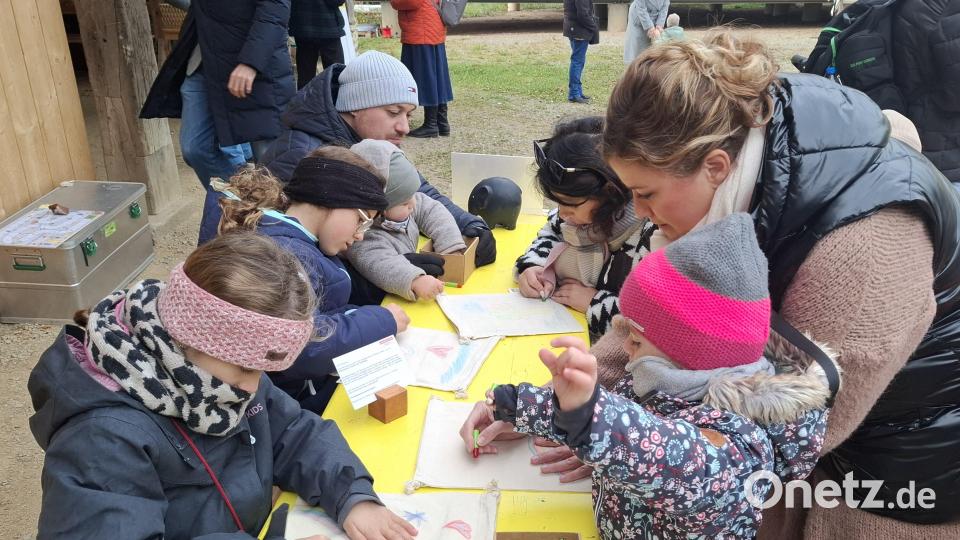 Beim Aktionsprogramm ließen die Kinder ihrer Fantasie freien Lauf. Bild: jua