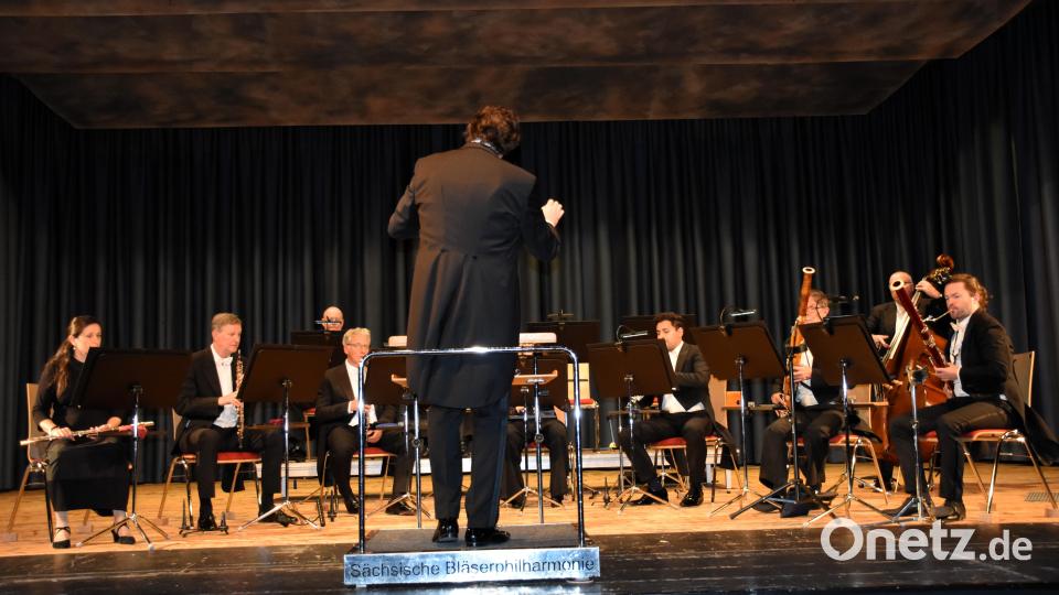 Die Bläserphilharmonie Leipzig trat in Tirschenreuth auf. Bild: ubb