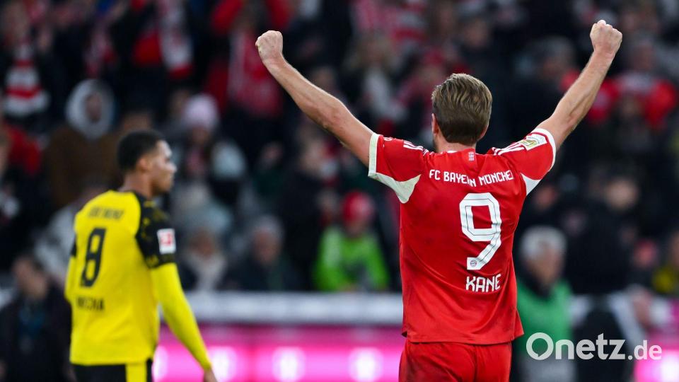 Harry Kane brillierte auch im Topspiel gegen Dortmund Bild: Sven Hoppe/dpa