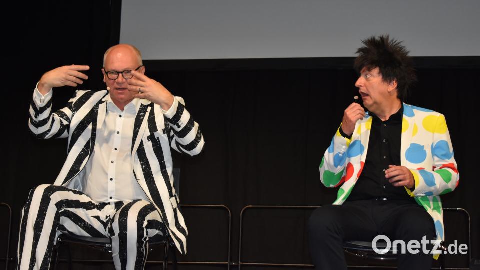 Martin Rassau und (links) und Volker Heißmann beim &quot;Zahnarzt&quot;-Sketch. Bild: rgr