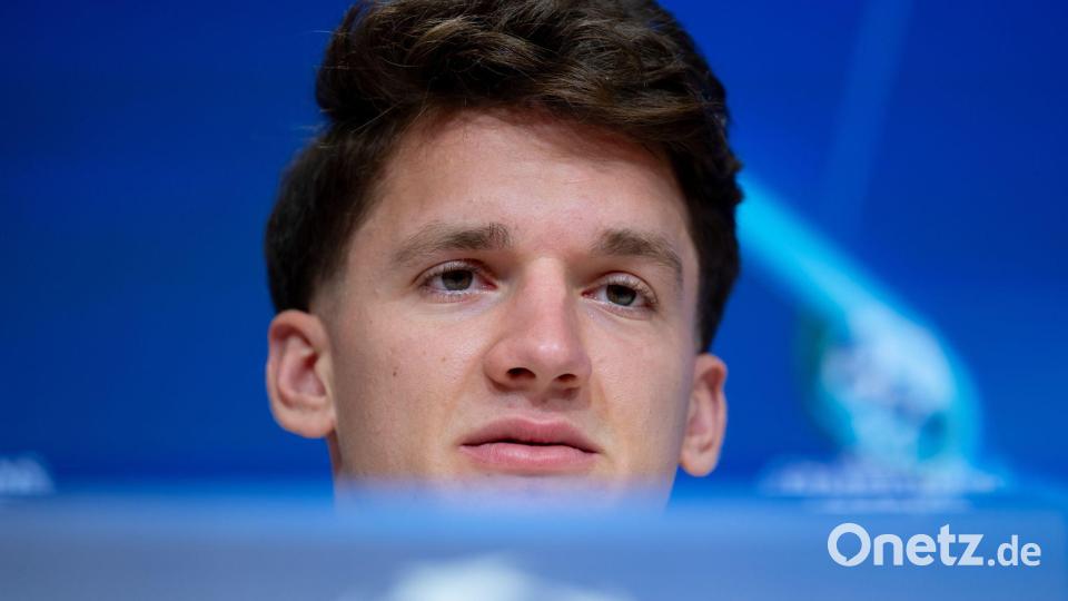 Christos Tzolis freut sich riesig auf das Spiel gegen die Bayern in München. Bild: Sven Hoppe/dpa
