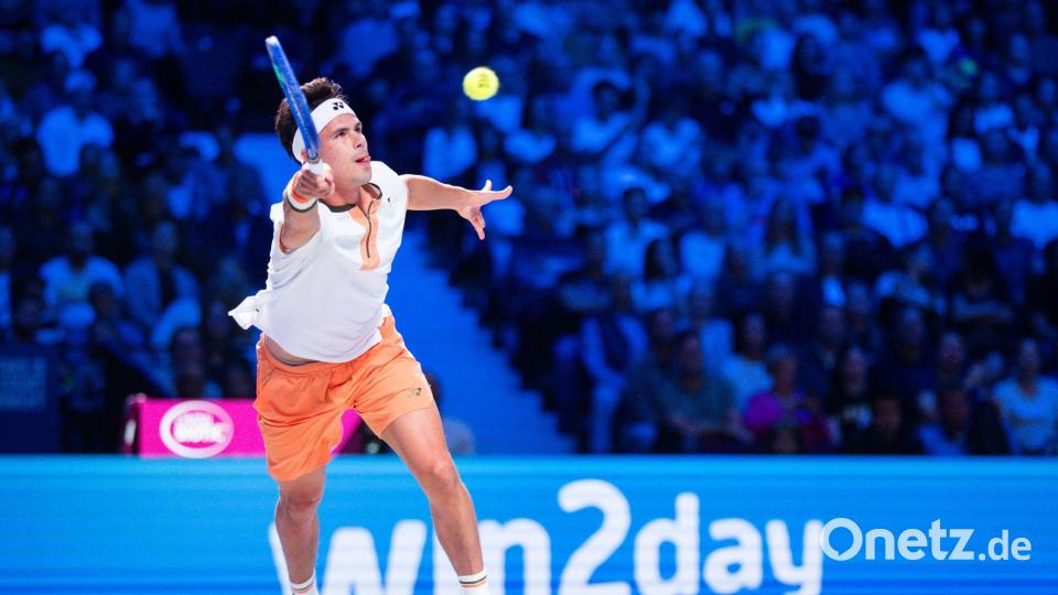 In Wien ohne Chance gegen Jannik Sinner: Daniel Altmaier. Bild: Georg Hochmuth/APA/dpa