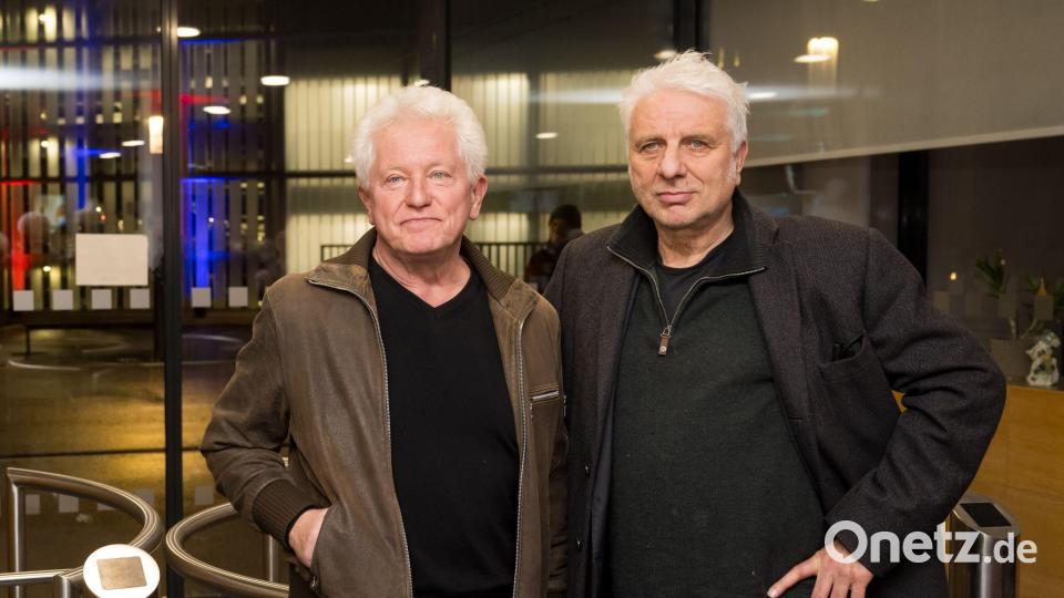 Die Münchner „Tatort“-Ermittler Miroslav Nemec und Udo Wachtveitl bekommen Ehrenpreise. (Archivfoto) Bild: Tobias Hase/dpa