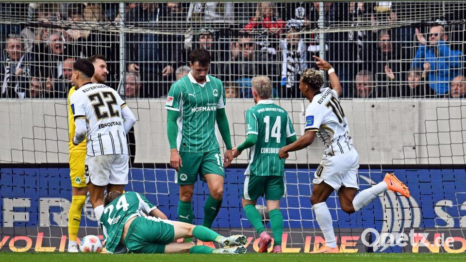 Nach dem 0:6 in Elversberg strebt Fürth wieder einen Sieg an. Bild: Harald Tittel/dpa