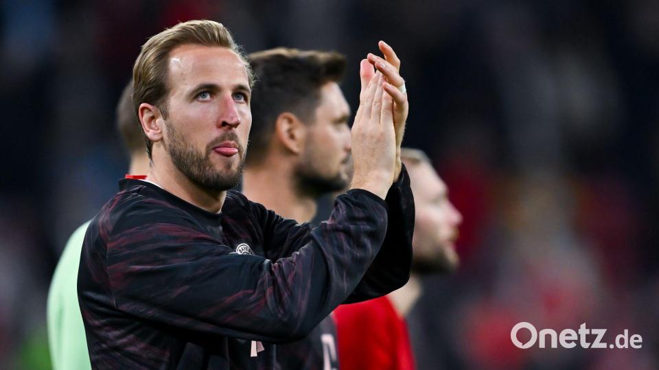 Er traf natürlich auch: Harry Kane. Bild: Sven Hoppe/dpa