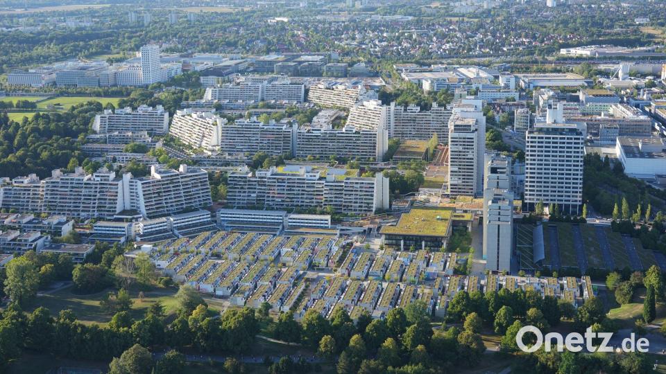 Das Olympische Dorf der Sommerspiele 1972 in München bietet heute viele Wohnungen. (Archivbild) Bild: Soeren Stache/dpa