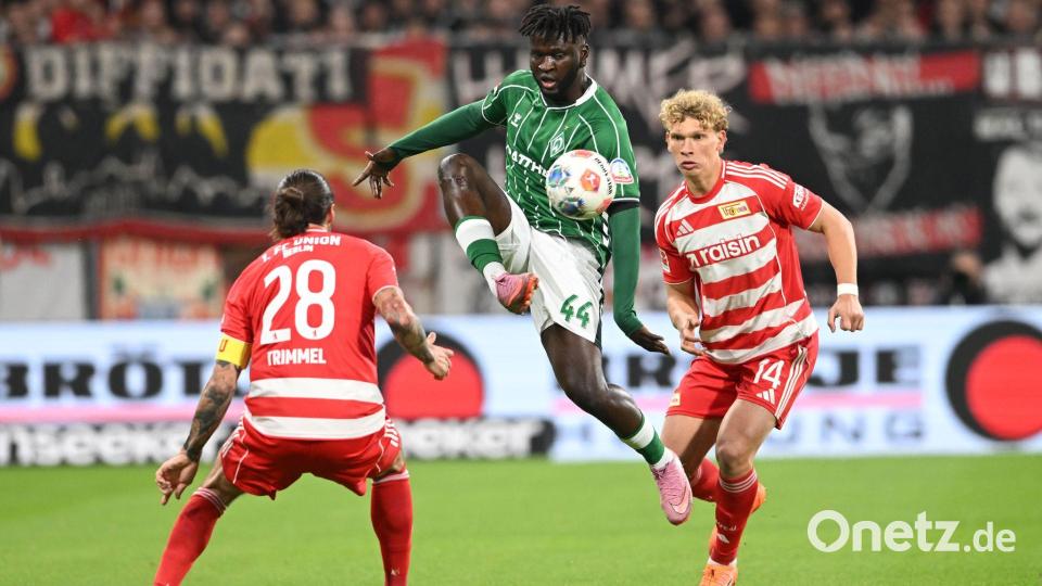 Victor Boniface stand bei Werder Bremen erstmals in der Startelf. Bild: Carmen Jaspersen/dpa