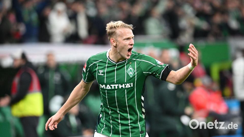 Sorgte für den Höhepunkt in einem schwachen Spiel: Marco Grüll Bild: Carmen Jaspersen/dpa