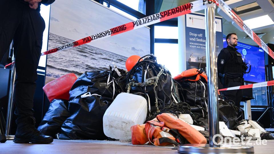 Rund 630 Kilogramm Kokain sind bei einem gescheiterten See-Drogentransport an die Insel Borkum angeschwemmt worden. Bild: Arne Dedert/dpa