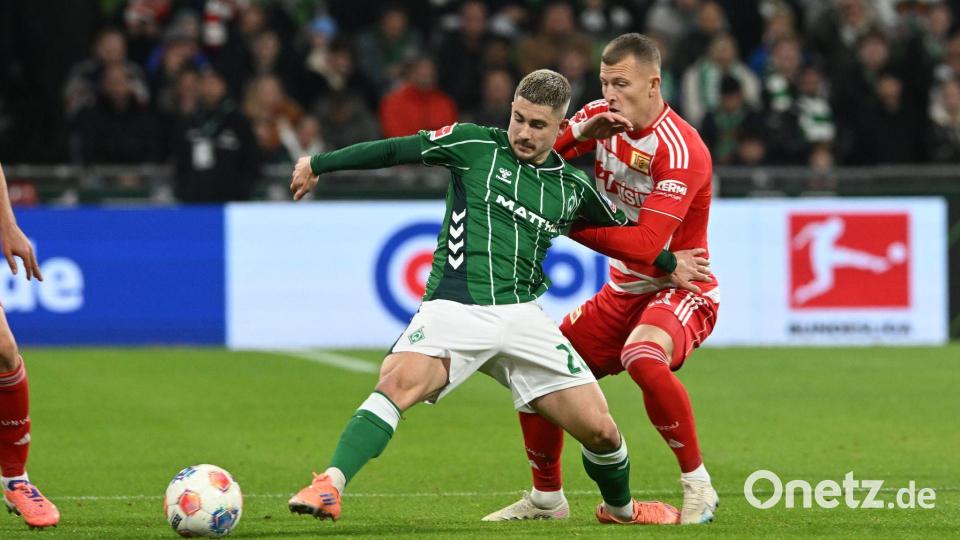 Werder und Union lieferten sich viele Zweikämpfe, Höhepunkte gab es dagegen nur wenige. Bild: Carmen Jaspersen/dpa