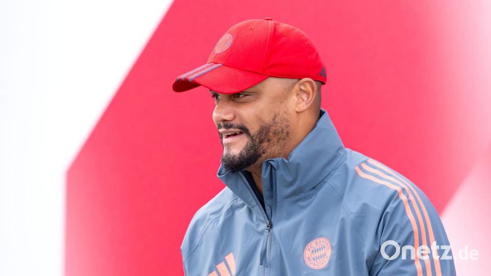 Will die Siegesserie fortsetzen: Bayern-Trainer Vincent Kompany. Bild: Sven Hoppe/dpa