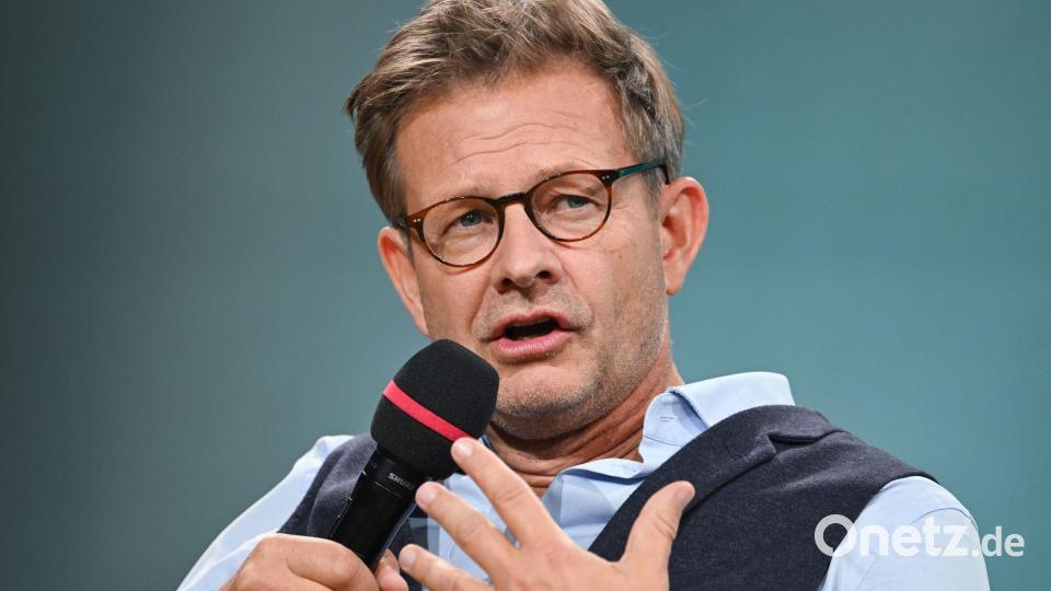 Der Autor auf der Frankfurter Buchmesse. (Archivbild) Bild: Arne Dedert/dpa