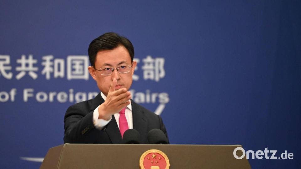 Der chinesische Außenamtssprecher Guo Jiakun kritisiert die deutsche Haltung zur Taiwan-Frage. Bild: Johannes Neudecker/dpa