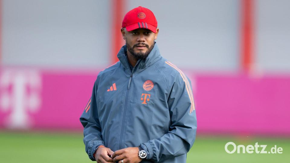 Warnt vor Gegner Gladbach: Bayern-Trainer Vincent Kompany. Bild: Sven Hoppe/dpa