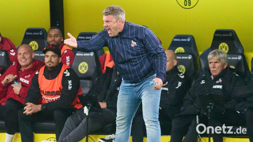 Hoffte auf die kleinen Momente: Kölns Trainer Lukas Kwasniok. Bild: Bernd Thissen/dpa