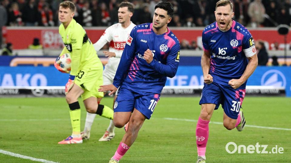 Brachte Mainz in Führung: Nadiem Amiri Bild: Marijan Murat/dpa