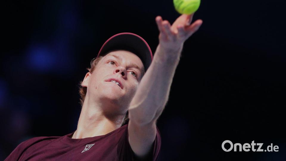 Jannik Sinner hat keine positive Bilanz gegen Alexander Zverev. Bild: Heinz-Peter Bader/AP/dpa