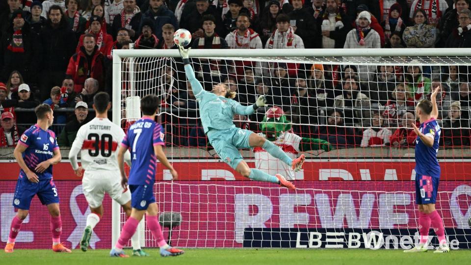 Zur Stelle: Torwart-Rückkehrer Robin Zentner Bild: Marijan Murat/dpa
