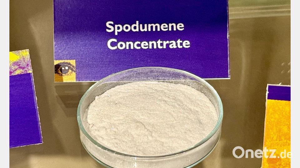 In einem Besucherzentrum können auch Laien alles über Lithium und seine Verwendung erfahren. Bild: Carola Frentzen/dpa