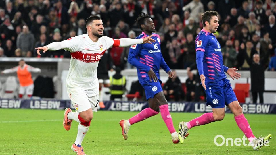 Torschütze zum 2:1: Deniz Undav Bild: Marijan Murat/dpa