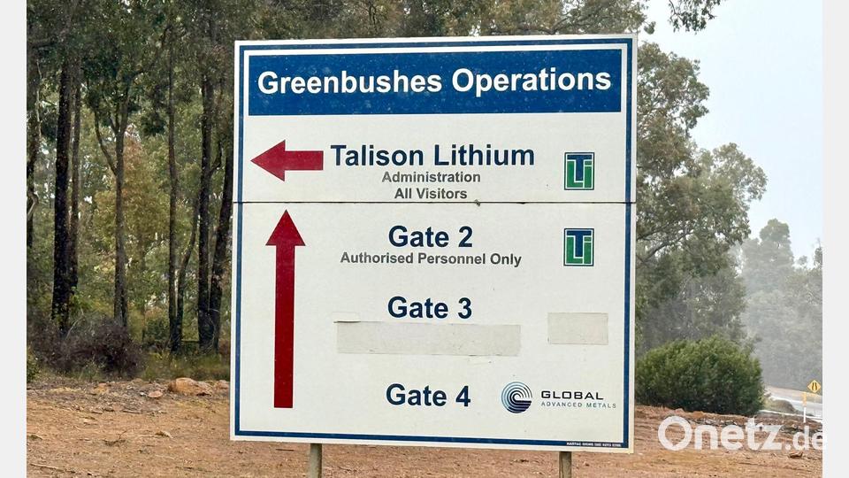 Die Greenbushes-Mine wird von Talison Lithium betrieben. Bild: Carola Frentzen/dpa