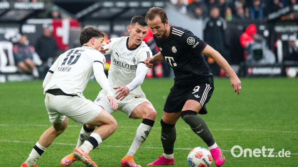 Für Kane (r) gab es diesmal kein Durchkommen. Bild: Marius Becker/dpa