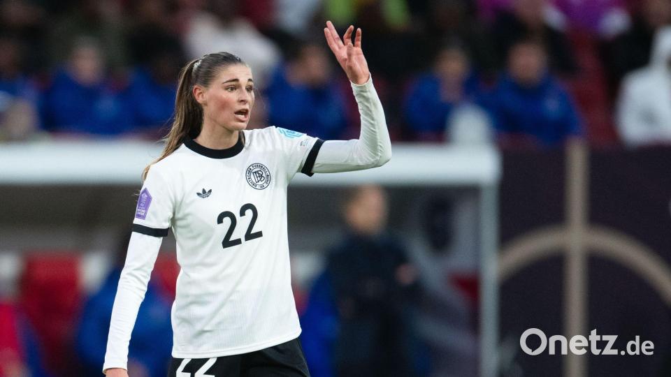 Spielt für Lyon: DFB-Star Jule Brand. Bild: Marius Becker/dpa