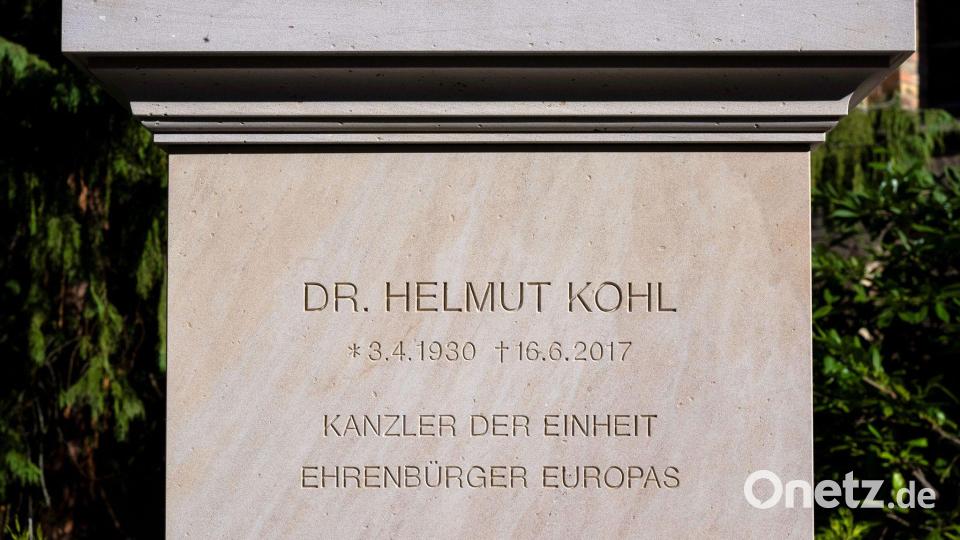 Helmut Kohl war am 16. Juni 2017 in Ludwigshafen gestorben und am 1. Juli 2017 in Speyer beigesetzt worden. Bild: Boris Roessler/dpa
