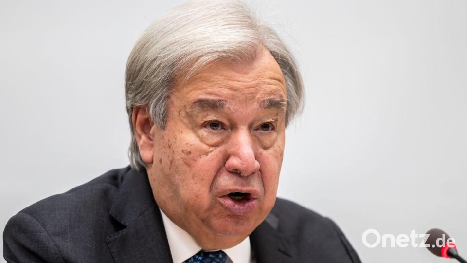 Guterres fordert Verhandlungen (Archivbild) Bild: Salvatore Di Nolfi/Keystone/dpa