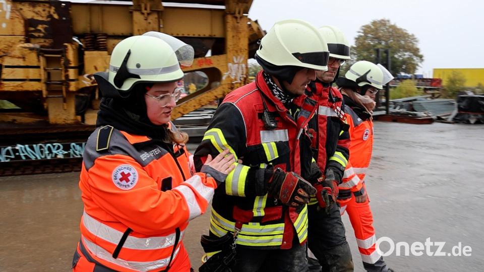 Das Rote Kreuz ist auch bei Katastrophen ganz vorne mit dabei. Bild: rw
