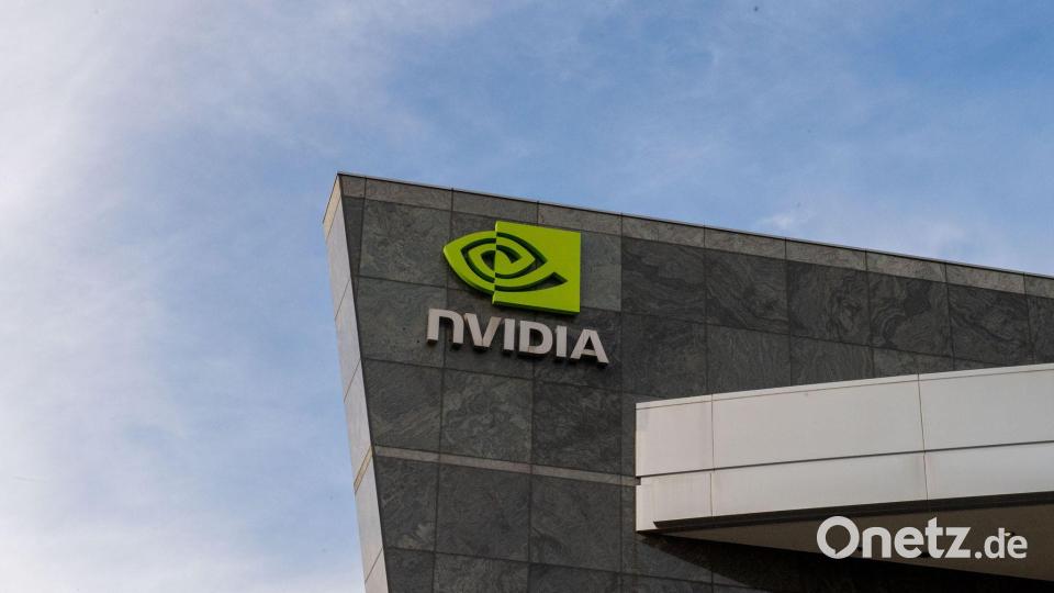 Kein Unternehmen war vor Nvidia fünf Billionen Dollar wert. (Archivbild) Bild: Andrej Sokolow/dpa